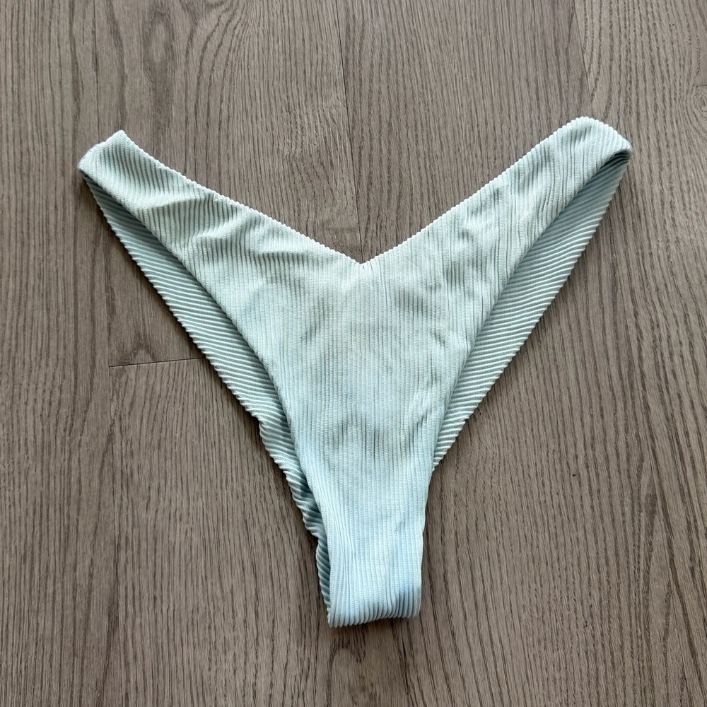 Roxy Cheeky Ribbed Bikini Bottom